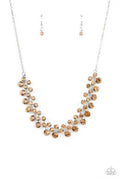 Won The Lottery - Brown Paparazzi Necklace