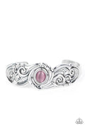 Glowing Enchantment - Purple Paparazzi Bracelet (PZ-5509)