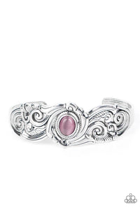 Glowing Enchantment - Purple Paparazzi Bracelet (PZ-5509)