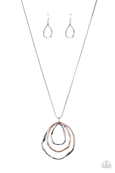 Revamped Relic - Silver Paparazzi Necklace (PZ-3867)