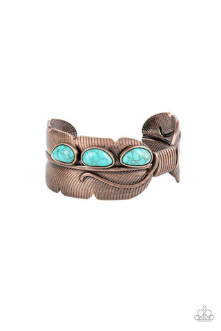River Bend Relic - Copper Paparazzi Bracelet (PZ-5343)