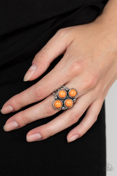 Tucson Tour - Orange Paparazzi Ring (T108)