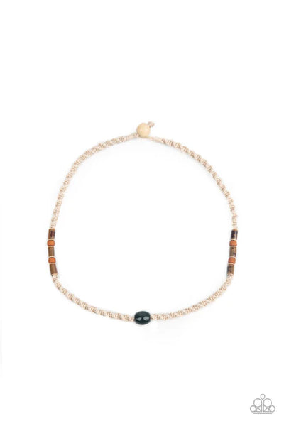 Positively Pacific - Green Paparazzi Men's Necklace (PZ-3724)