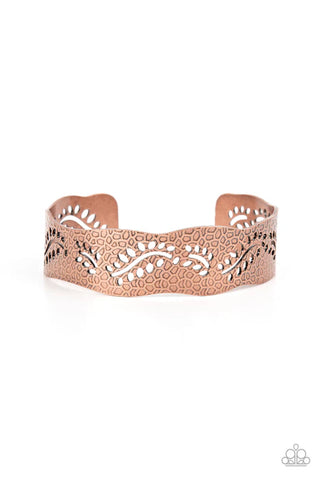 Savanna Oasis - Copper Paparazzi Bracelet (PZ-2154)