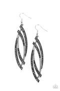 Twinkle for Two - Silver Paparazzi Earrings