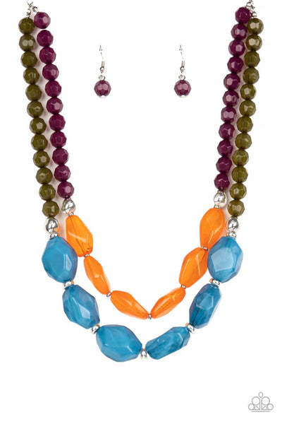 Tropical Trove 2 - Multi Paparazzi Necklace (S009)