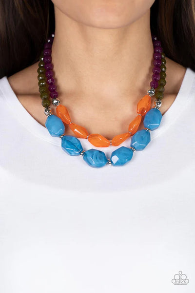 Tropical Trove 2 - Multi Paparazzi Necklace (S009)
