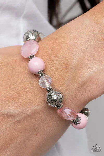 Pretty Persuasion - Pink Paparazzi Bracelet