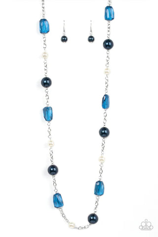 A-List Appeal - Blue Paparazzi Necklace (PZ-561)