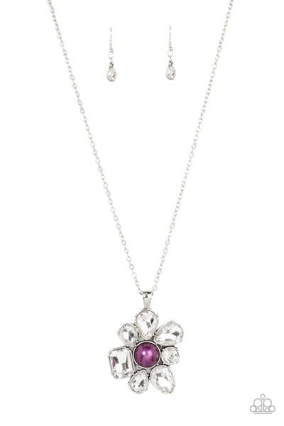 BLOOM Shaka-Laka - Purple Paparazzi Necklace (PZ-5344)