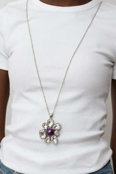 BLOOM Shaka-Laka - Purple Paparazzi Necklace (PZ-5344)