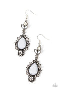 SELFIE-Esteem - White Paparazzi Earrings
