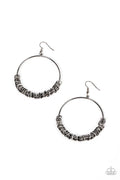 Retro Ringleader - Multi Paparazzi Earrings (PZ-3819)