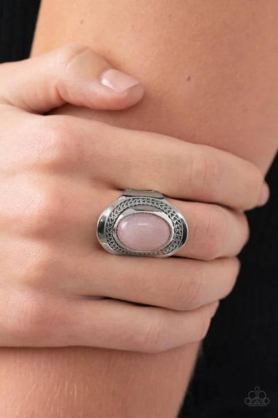 Rockable Refinement - Pink Paparazzi Ring