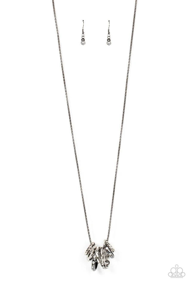 Audacious Attitude - Multi Paparazzi Necklace (PZ-3442)