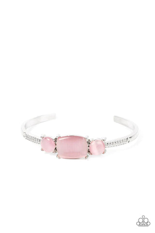 Tranquil Treasure - Pink Paparazzi Bracelet (PZ-3742)