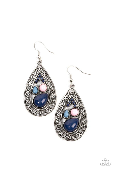 Nautical Daydream - Multi Paparazzi Earrings