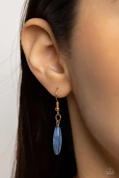 Bohemian Breeze - Blue Paparazzi Necklace (PZ-5365)