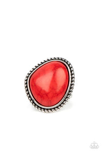 Take the High RODEO - Red Paparazzi Ring