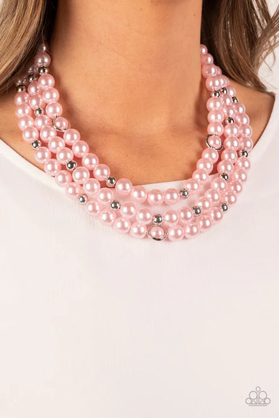 Needs No Introduction - Pink Paparazzi Necklace