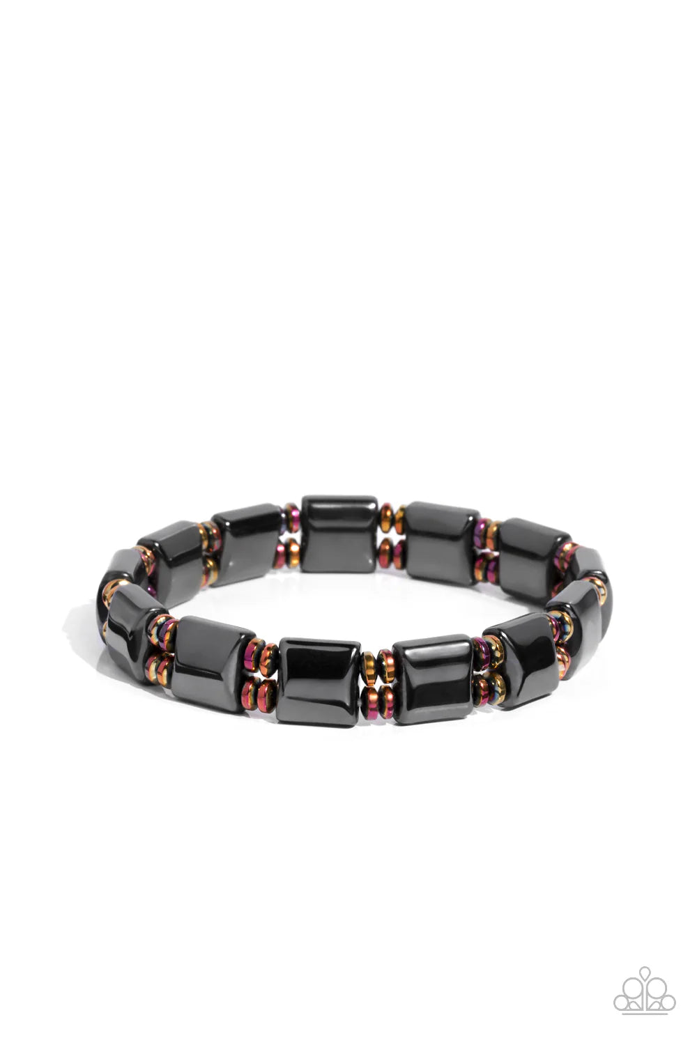 Cosmic Chrome - Multi Paparazzi Men's Bracelet (PZ-113)