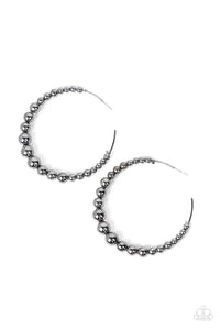 Show Off Your Curves - Black Paparazzi Earrings