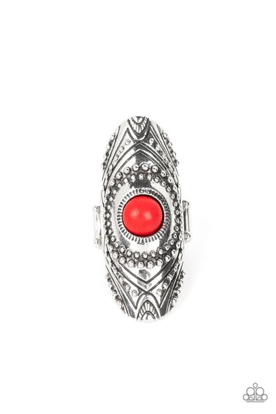Rural Residence - Red Paparazzi Ring