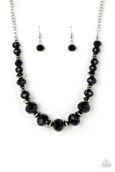 Cosmic Cadence - Black Paparazzi Necklace