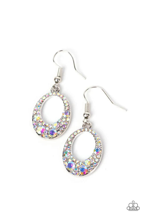 Showroom Sizzle - Multi Paparazzi Earrings  (PZ-013)