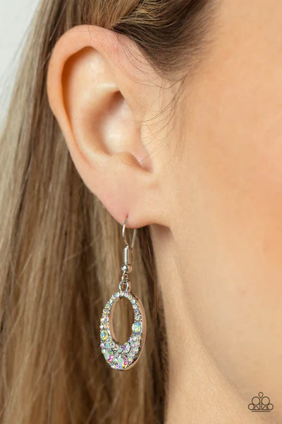 Showroom Sizzle - Multi Paparazzi Earrings  (PZ-013)