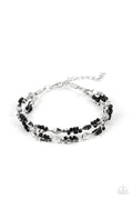 Elite Explorer - Black Paparazzi Bracelet (PZ-5199)