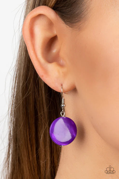 Beach Hub - Purple Paparazzi Necklace