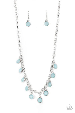 Paparazzi ♥ Moonbeam Magic - Blue ♥ Necklace