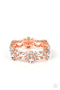 Paparazzi "Beloved Bling" Copper Bracelet (PZ-3946)