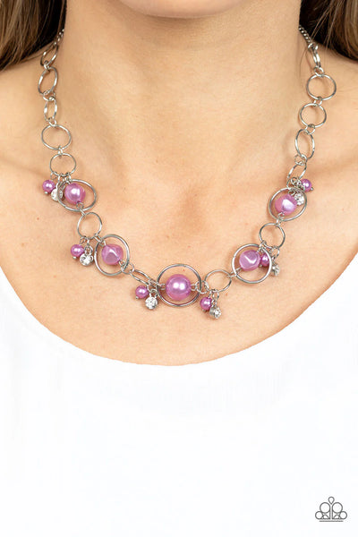 Think of the POSH-ibilities! - Purple Necklace - Paparazzi Accessories (PZ-3504)