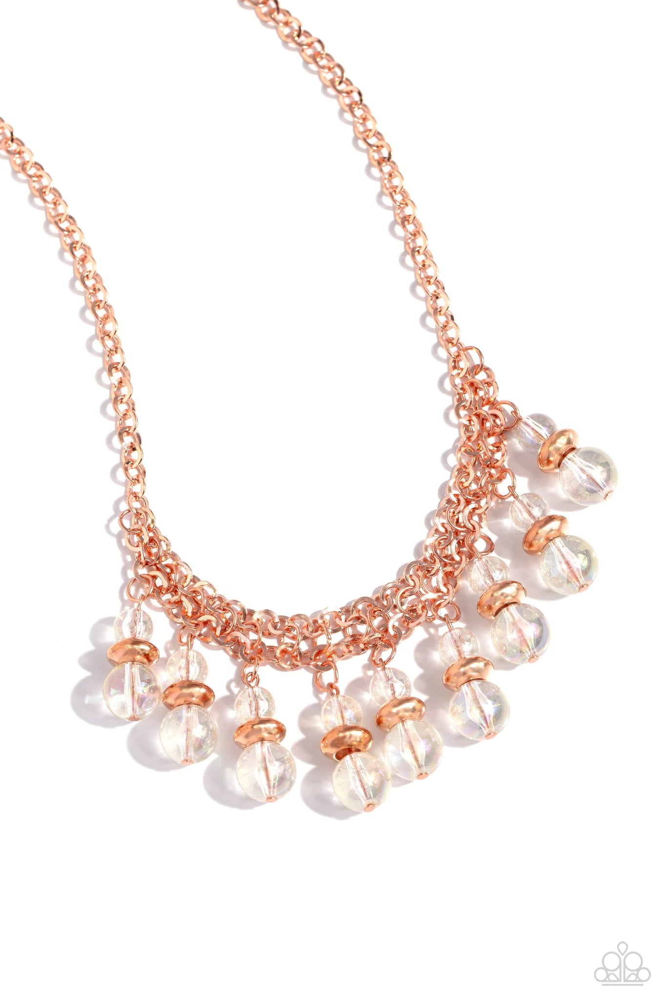 Deep Space Diva - Copper Necklace - Paparazzi Accessories (PZ-4046)