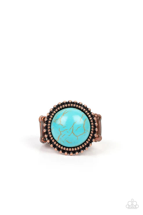 Mesa Mecca - Copper Paparazzi Ring (T84)