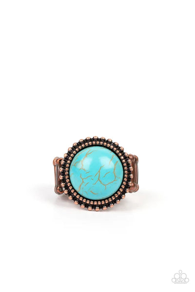 Mesa Mecca - Copper Paparazzi Ring (T84)