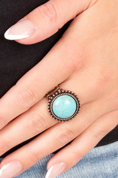 Mesa Mecca - Copper Paparazzi Ring (T84)