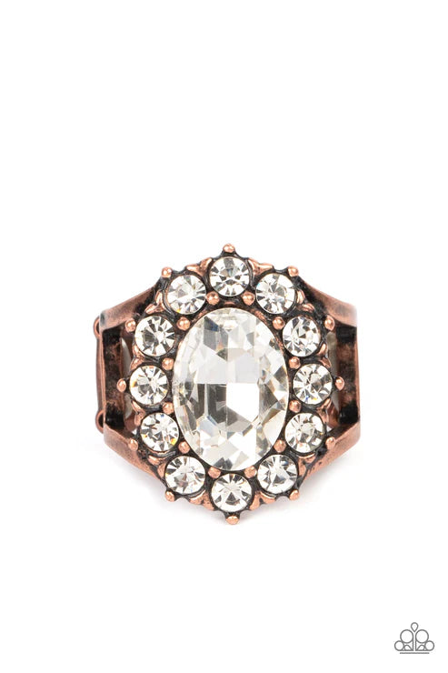 Moxie Magic - Copper Paparazzi Ring