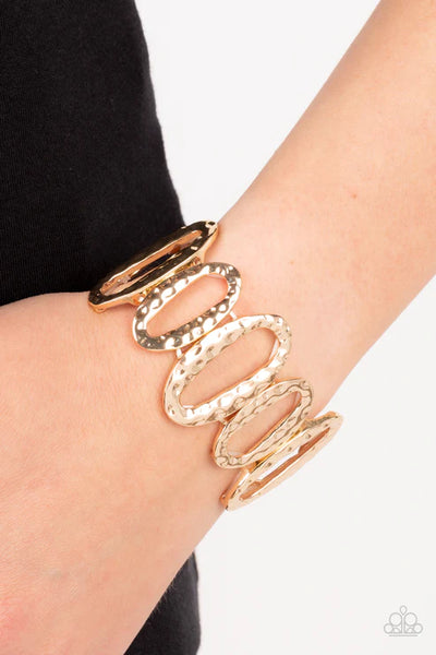 Homestead Heirloom - Gold Paparazzi Bracelet