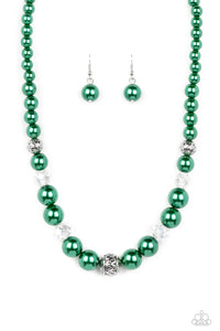 The NOBLE Prize - Green Necklace - Paparazzi Accessories (S023)