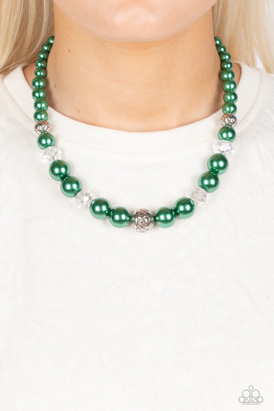 The NOBLE Prize - Green Necklace - Paparazzi Accessories (S023)