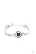 Focused and Fabulous - Purple Bracelet - Paparazzi Accessories (PZ-5365)