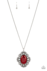 Dream Board Dazzle - Red Paparazzi Necklace