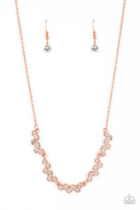 SELFIE-Love - Copper Paparazzi Necklace (PZ-1995)