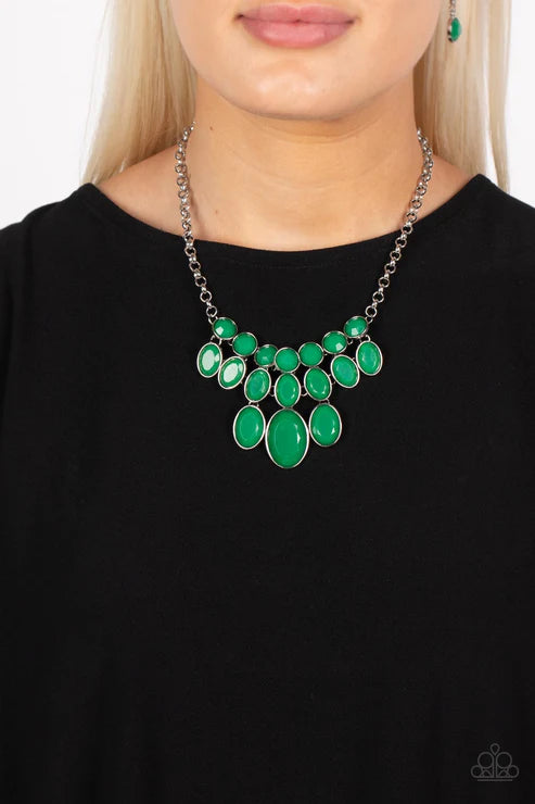 Delectable Daydream - Green Paparazzi Necklace