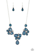 Everglade Escape - Blue Paparazzi Necklace (PZ-5179)