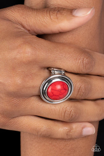Drive You Wild - Red Paparazzi Ring (T8)