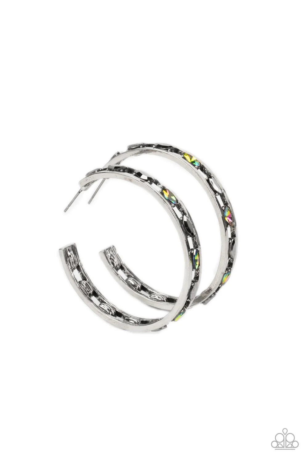 The Gem Fairy - Multi Hoop Earrings - Paparazzi